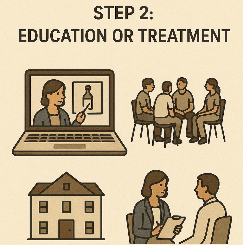 Step 2 Education or Treatment