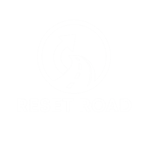 Reset Road Logo White